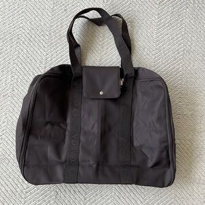 Rare Vintage Omega Speedmaster James Bond foldable carry on travel bag Brown